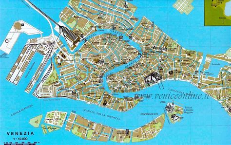 venezia map.
